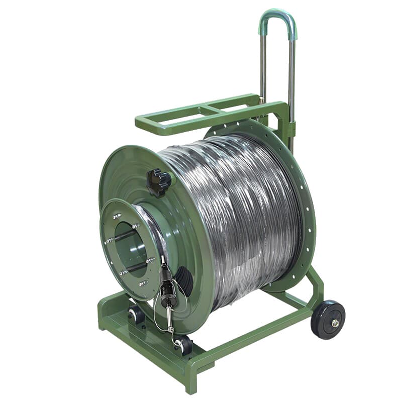 Manual Adjustment of Fiber Optic Reel 