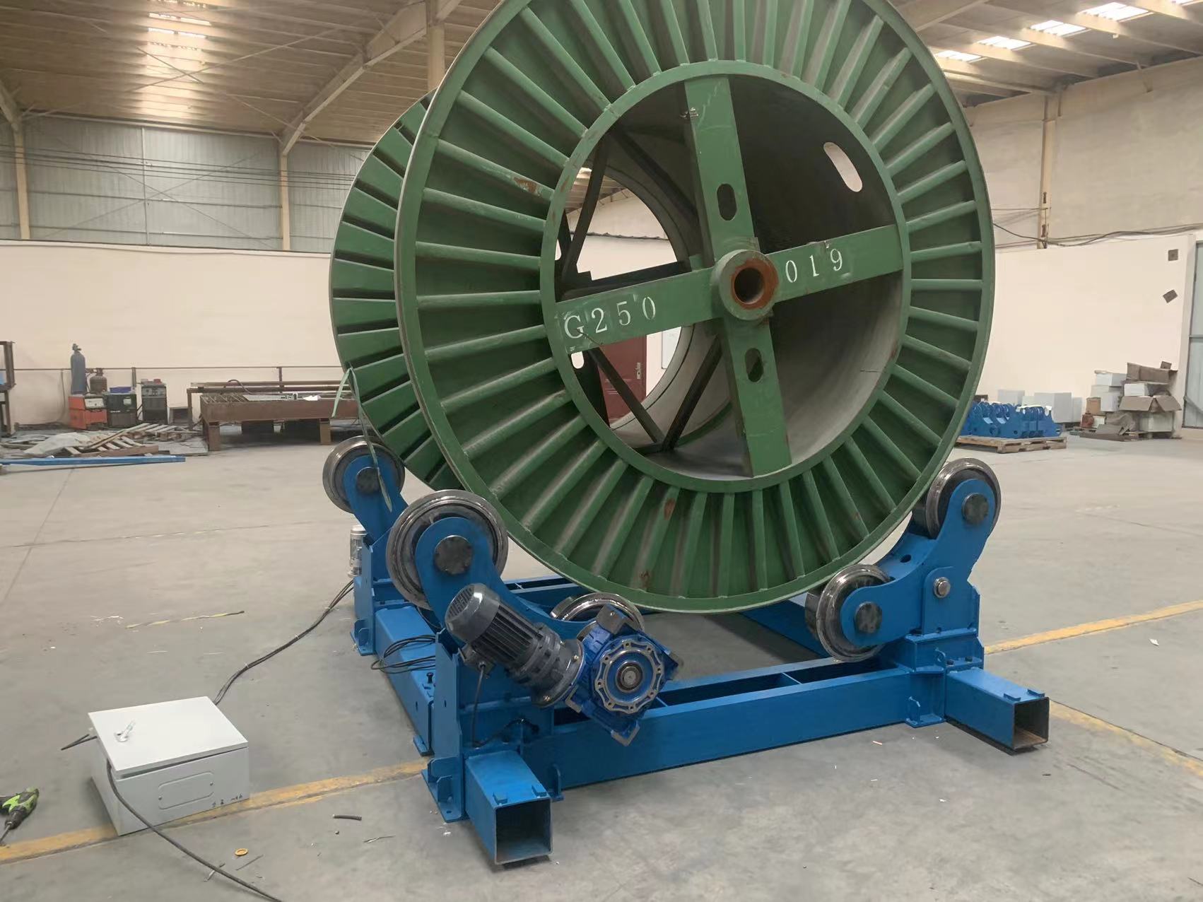 Cable Drum Rewinding Machine 