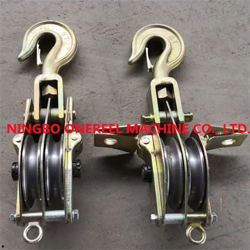 Cable Pulling Pulley Hoisting Tackle 