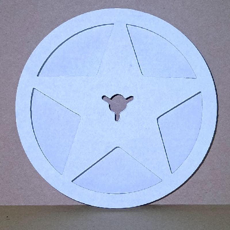 Empty Cardboard Bobbin Kraft Paper Reel 