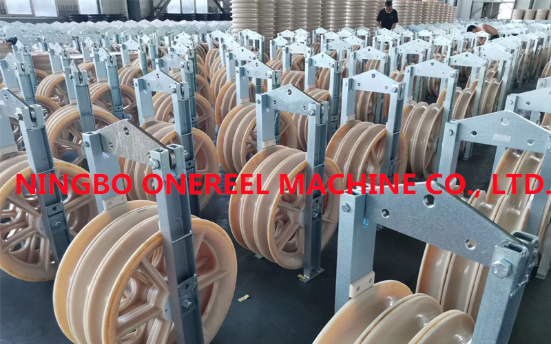 Fiber Optic Stringing Blocks