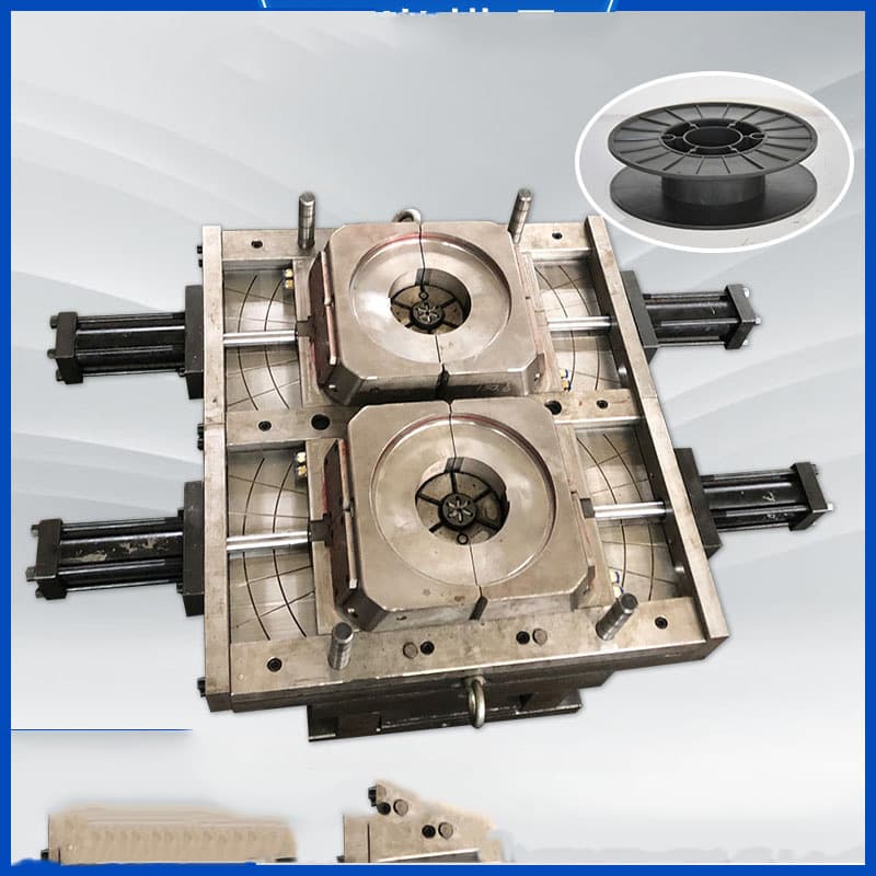 Plastic Wire Spool Rack Injection Mold 