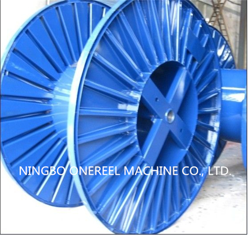 Empty Corrugated Cable Spool