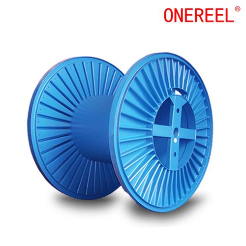 Empty Corrugated Cable Spool