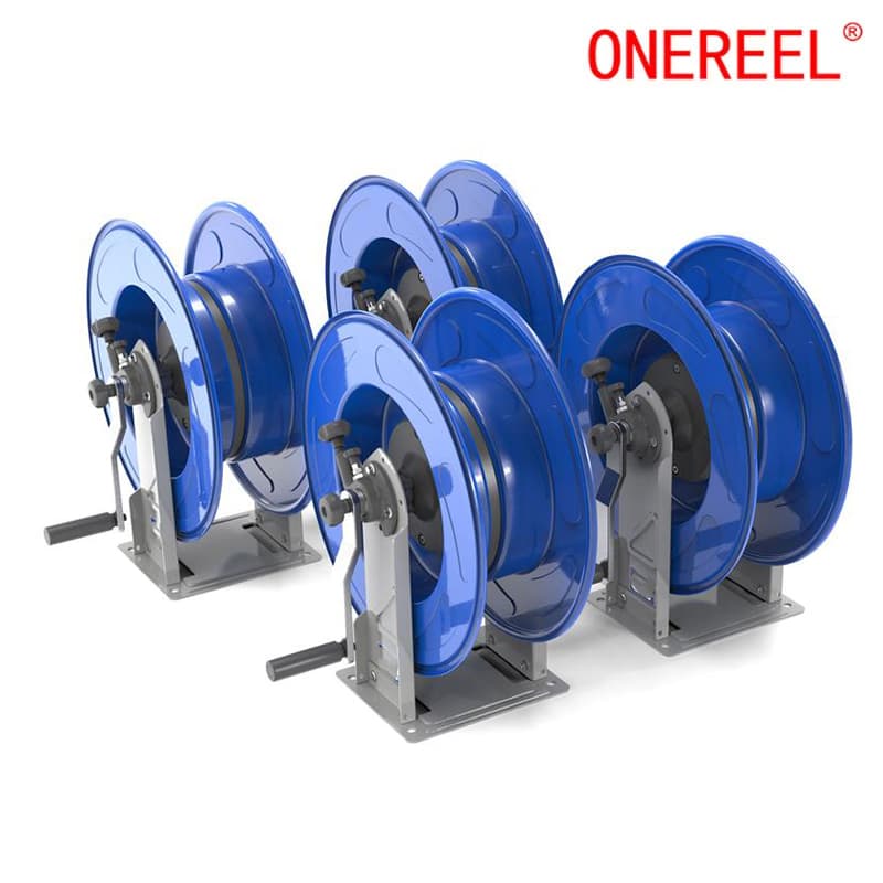 Manual Steel Reel with Hand Crank