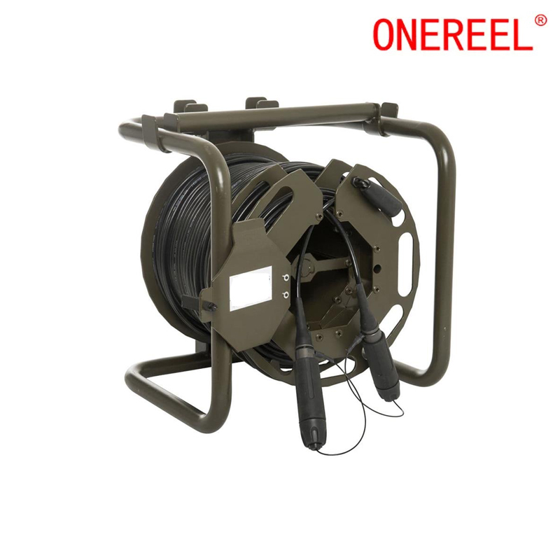 Aluminium Structure Field optical Cable Reel