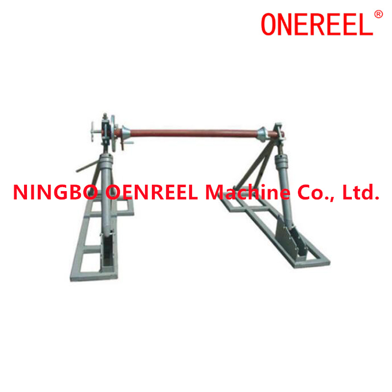 Detachable Drum Brakes Cable Reel Stand 