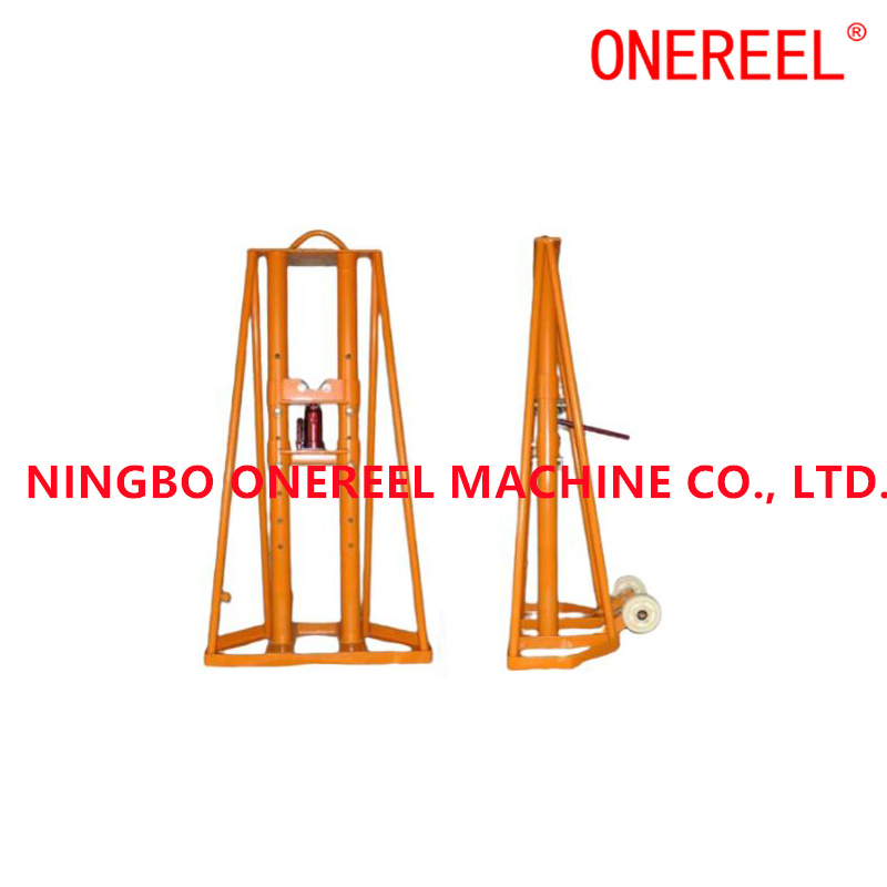 Hydraulic Cable Reel Drum Jack Stand 