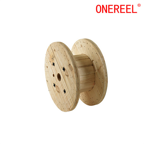 Large Wooden Cable Spools