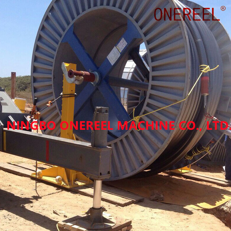 Hydraulic Cable Drum Stand 