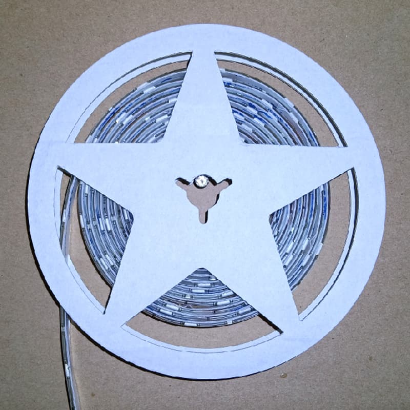 Empty Cardboard Bobbin Kraft Paper Reel 