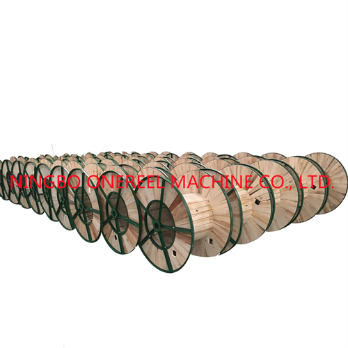 Large Industrial Wooden Spool 