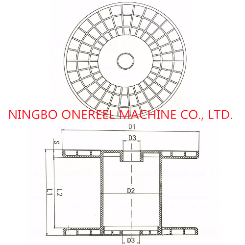 Plastic Spool of Wire 