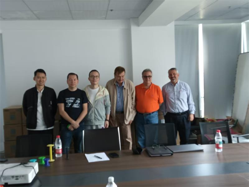 Colombian Clients Visit NINGBO ONEREEL to Discuss Textile Bobbin Materials and On-Site Quotation