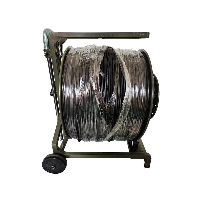 Manual Adjustment of Fiber Optic Reel 
