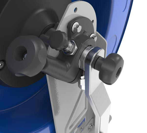 Manual Steel Reel with Hand Crank 
