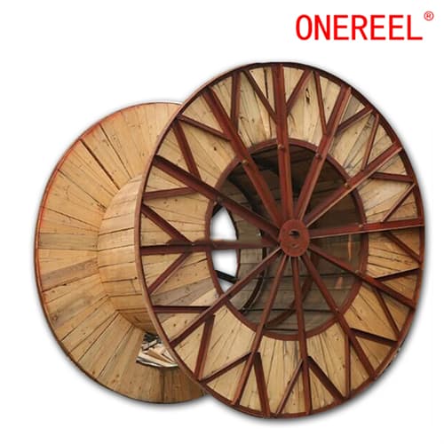 Wooden Construction Spools 