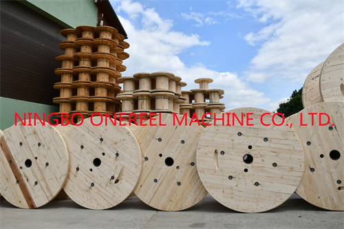 Wooden Wire Spools 
