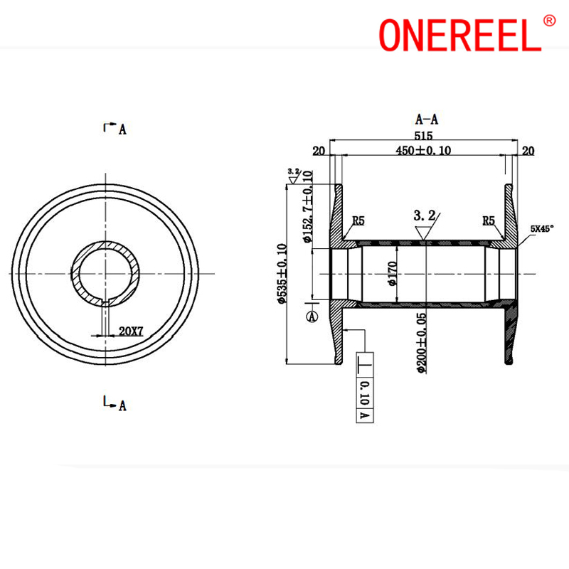 Tricot Bobbin Textile Aluminum Forged Beam 