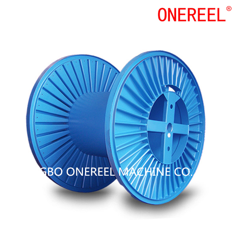 Empty Corrugated Cable Spool 
