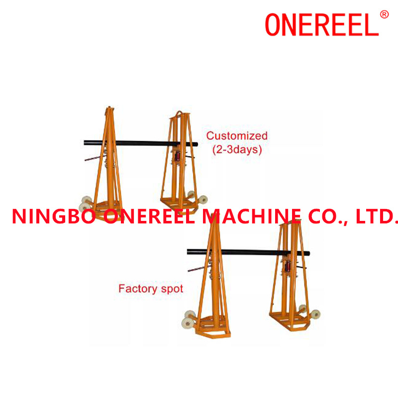 Hydraulic Cable Reel Drum Jack Stand 