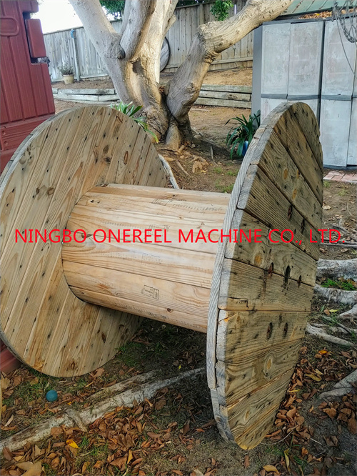 Wooden Wire Spools 