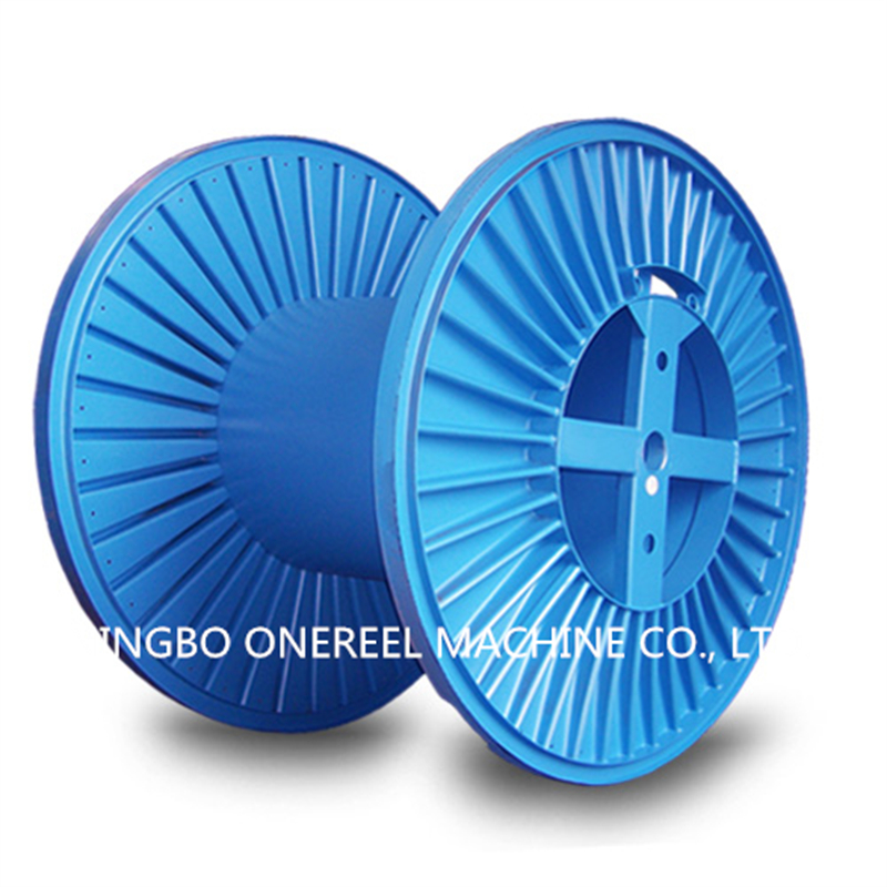 Empty Corrugated Cable Spool 