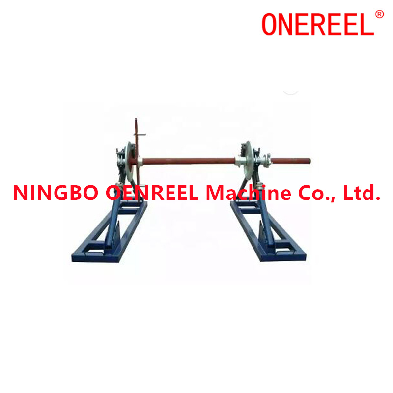 Detachable Drum Brakes Cable Reel Stand