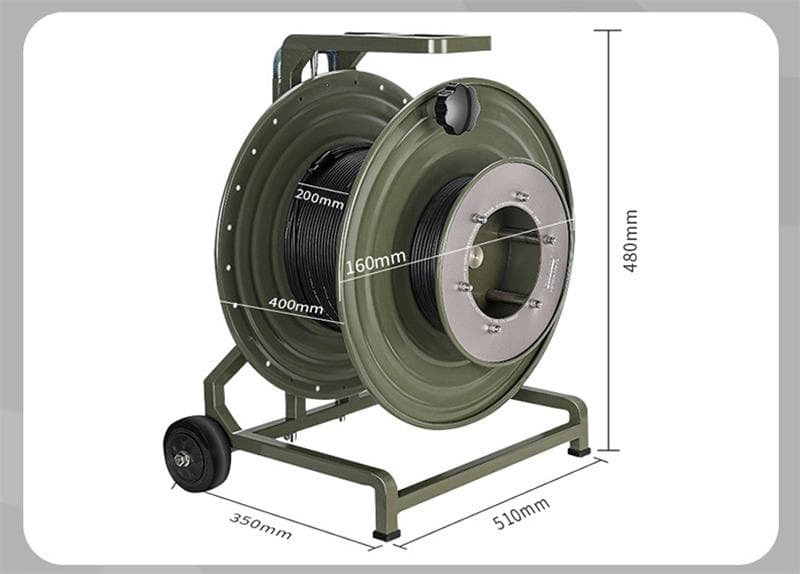 Manual Adjustment of Fiber Optic Reel 