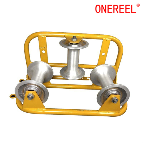 Three Wheel Cable Roller