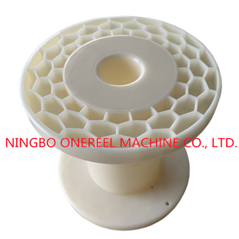 Mesh Pattern Customized Empty Plastic Spool 