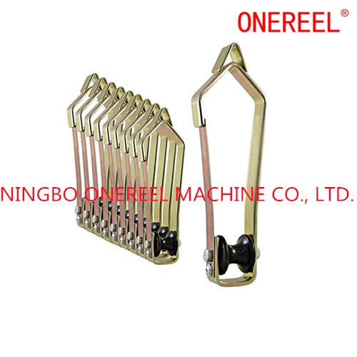 Overlash Cable Rollers