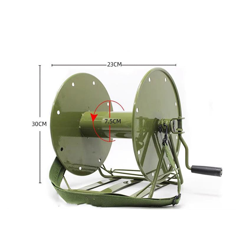 Backpack Hand Crank Pay-off Stand Reel