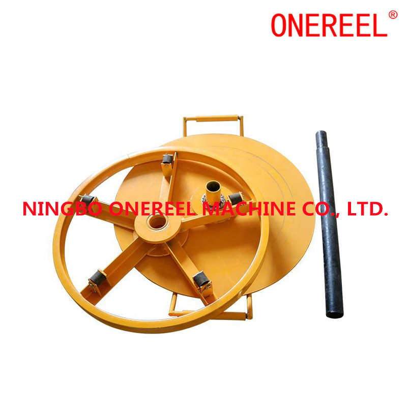 Manual Cable Reel Horizontal Pay-off Rack 
