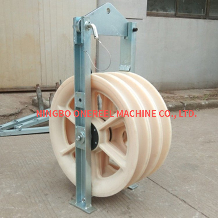 Technical Features of ONEREEL Large Diameter Stringing Pulley