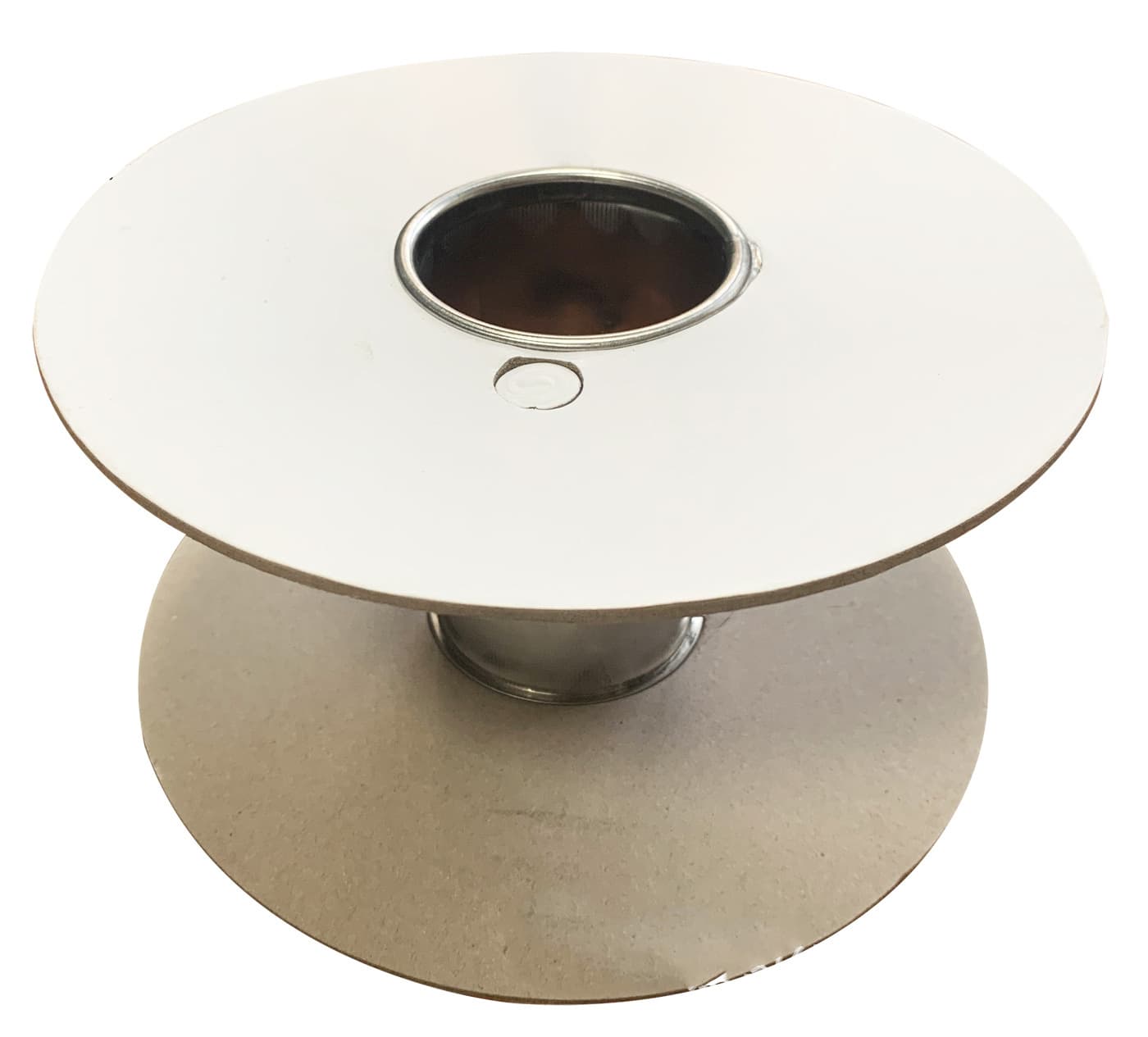 Barrel Cylinder Tinplate Cardboard Reel 