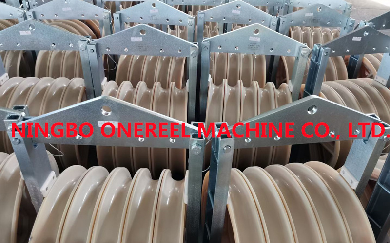 Fiber Optic Stringing Blocks 