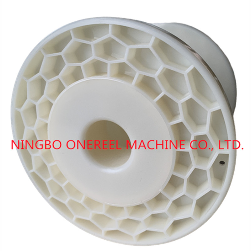 Mesh Pattern Customized Empty Plastic Spool 