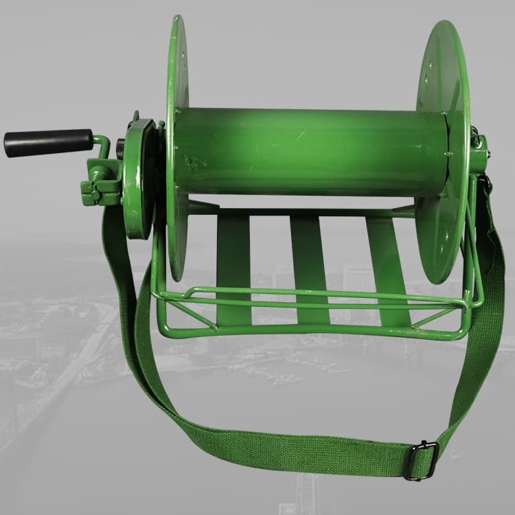Backpack Hand Crank Pay-off Stand Reel 